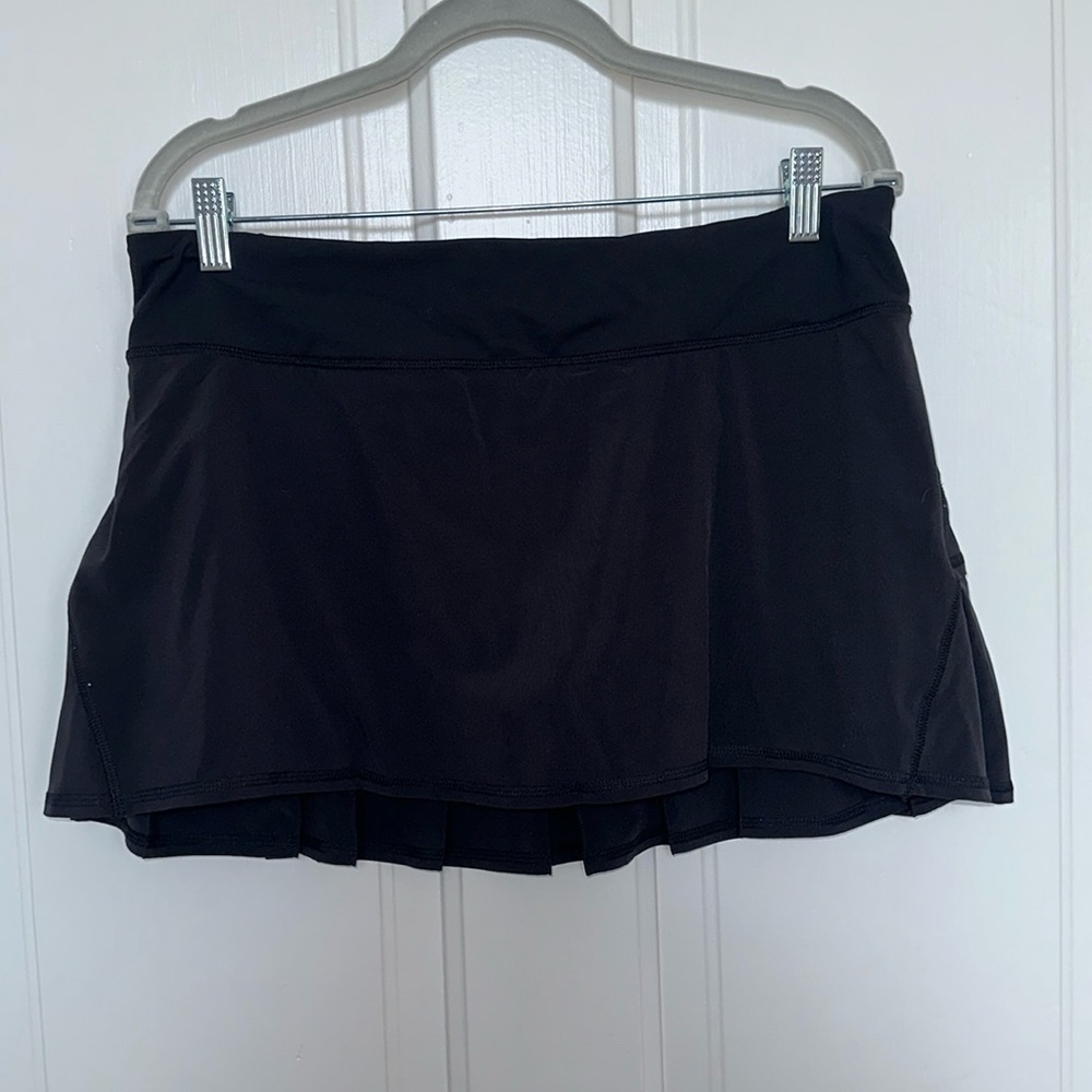Lululemon Black Tennis Skirt
